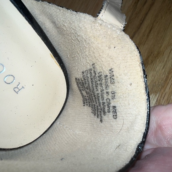 Rock Republic Studded Beige and Black Heels 4” heel - Picture 7 of 8